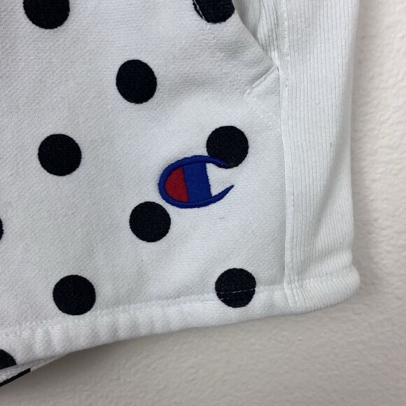 Champion Shorts Womens Extra Small Reverse Weave Polka Dot Activewear Athletic - Picture 4 of 13